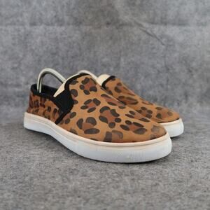 Soho Girls Shoes Womens 8 Sneakers Slip On Fashion Leopard Animal Print Casual